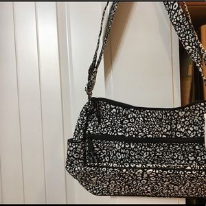 Vera Bradley on the go black bag